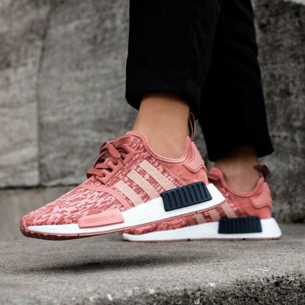 Adidas NMD R1 Raw Pink Glitch - Size 6.5 Women